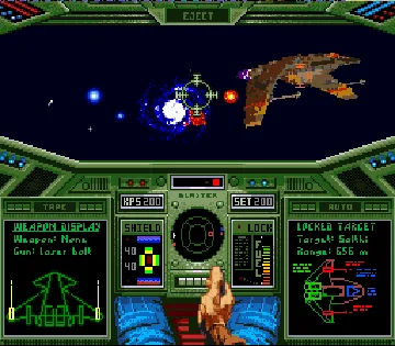 Wing Commander - The Secret Missions (USA) screen shot game playing